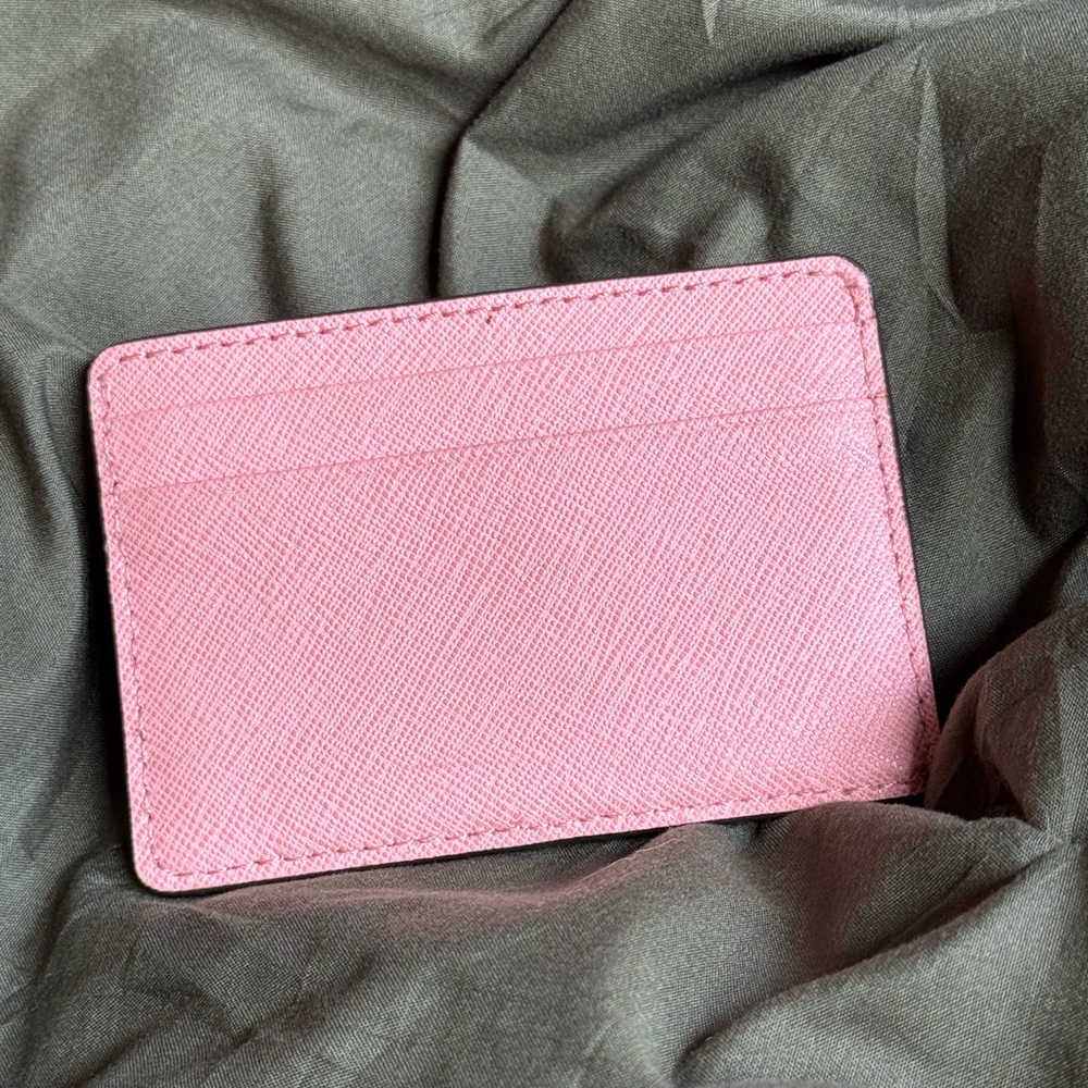 Michael Kors Blush Pink Card Holder - Picture 3 of 6